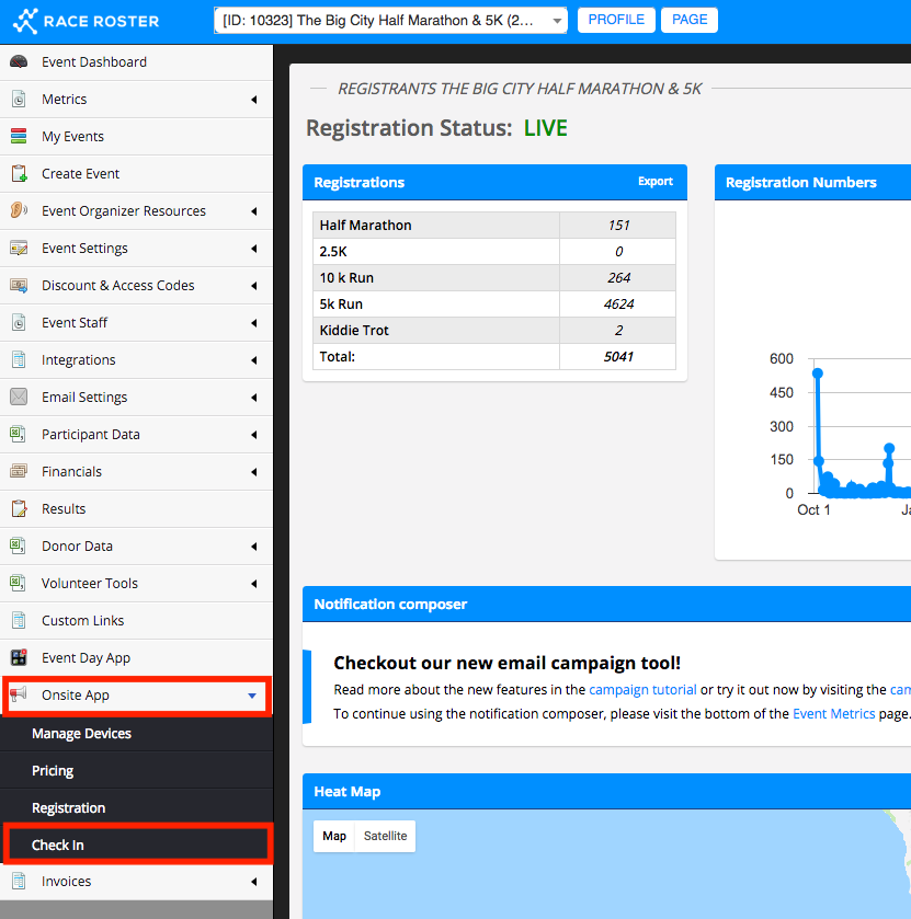 How to set up onsite check in – How can we help you?